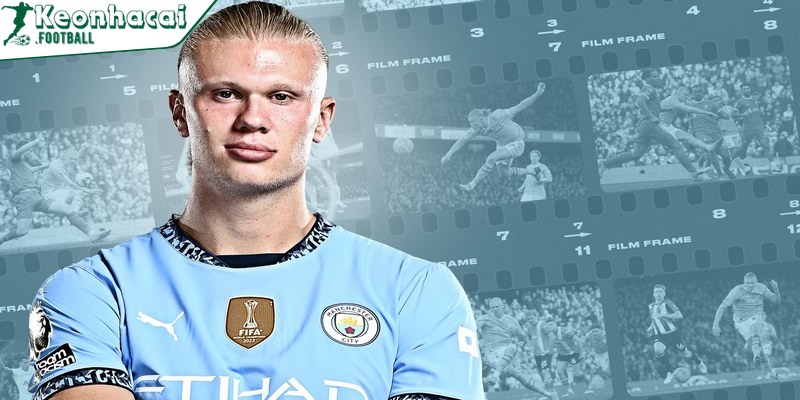 Erling Haaland khẳng định tài năng tiền đạo đỉnh cao trong trận đấu