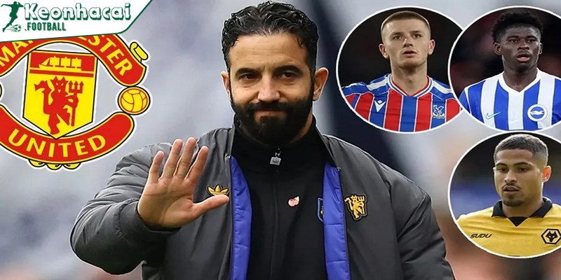 HLV Ruben Amorim hé lộ kế hoạch tăng cường tiền vệ cho MU 3 MU định hướng chuyển nhượng theo chiều sâu: vừa mua vừa bán