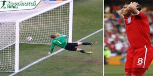 Bàn thắng gây tranh cãi trong lịch sử môn thể thao vua 5 Vòng 1/8 World Cup 2010 chứng kiến tình huống gây tranh cãi giữa Anh và Đức