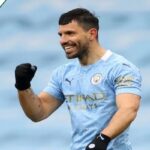 Sergio Aguero sở hữu thành tích 184 bàn thắng sau 275 trận 